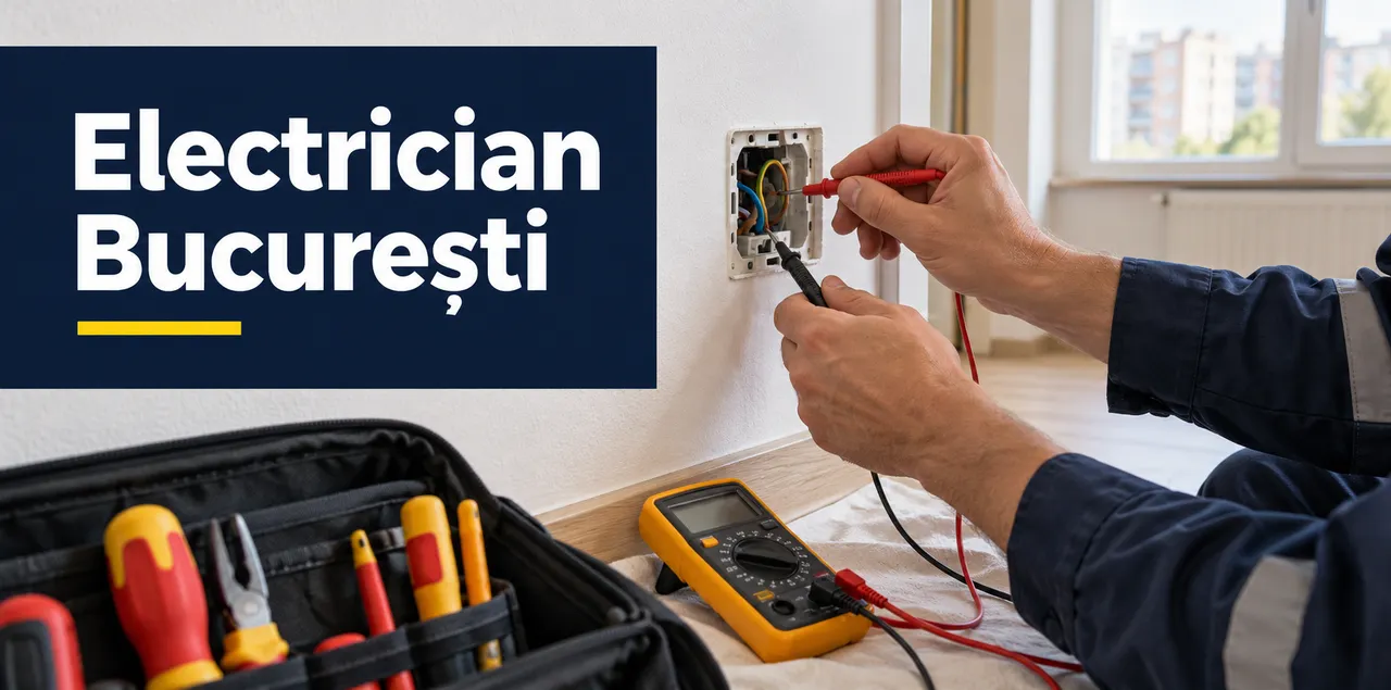 Electrician București pentru intervenții și lucrări electrice Electrician București pentru intervenții și lucrări electrice